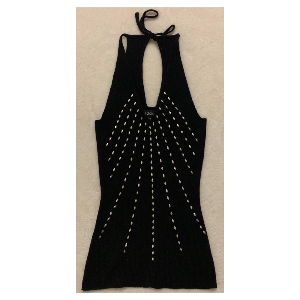 Studded knit tank (S)